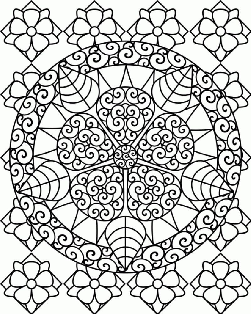 Mandalas Abstraits 61